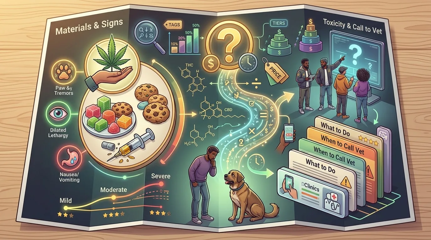 Dog Ate Cannabis: What to Do, Signs of THC Toxicity and When to Call a Vet