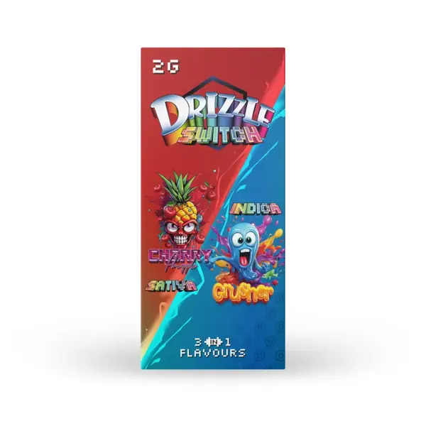 Drizzle 2g Switch Vape 3-in-1 (Cherry Pineapple & Grusher)