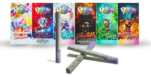 Drizzle Factory Slims Craft Pre-Rolls 10 Pack