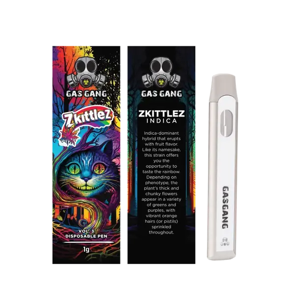 Zkittlez Gas Gang 1g Flavour THC Vape