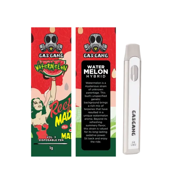 Watermelon Gas Gang 1g THC Vape Pen