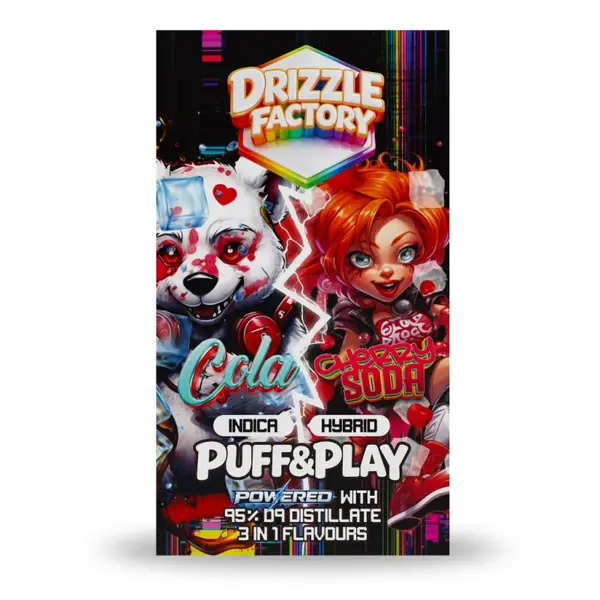 Drizzle Cola/Cherry Soda - Puff & Play 6g Vape