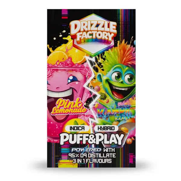 Drizzle Pink Lemonade/Kandy Kush - Puff & Play 6g Vape