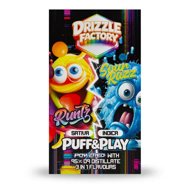 Drizzle Runtz/Sour Razz - Puff & Play 6g Vape