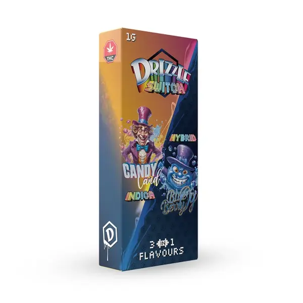 Drizzle Candy Land/Blueberry 1g Switch Vape