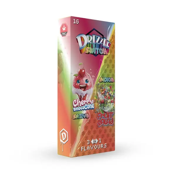 Drizzle Cherry Snowcone/Fruit Salad 1g Switch Vape