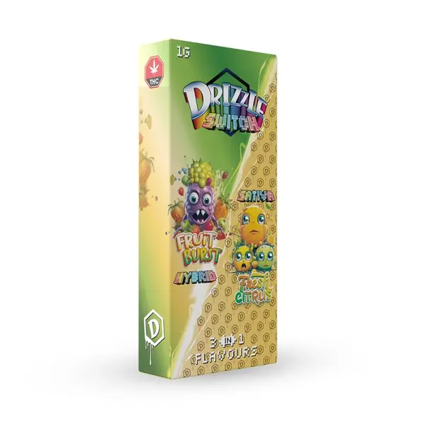 Drizzle Fruit Burst/Fresh Citrus 1g Switch Vape