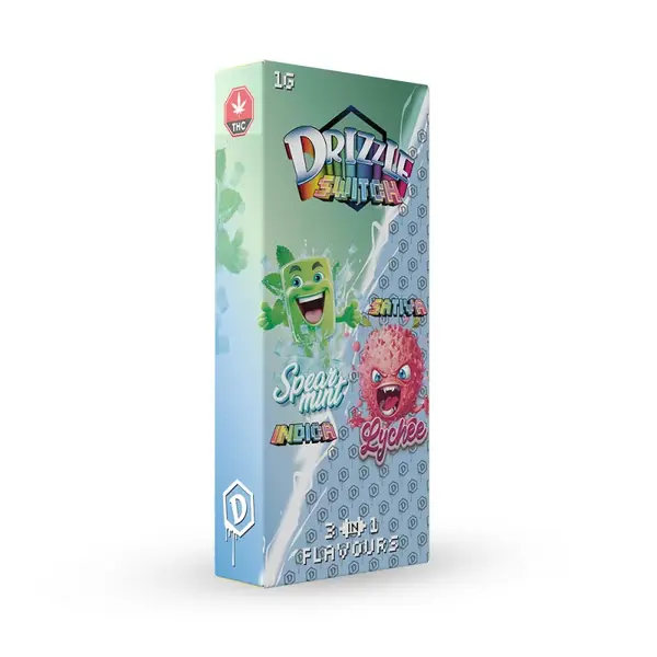 Drizzle Spearmint/Lychee 1g Switch Vape