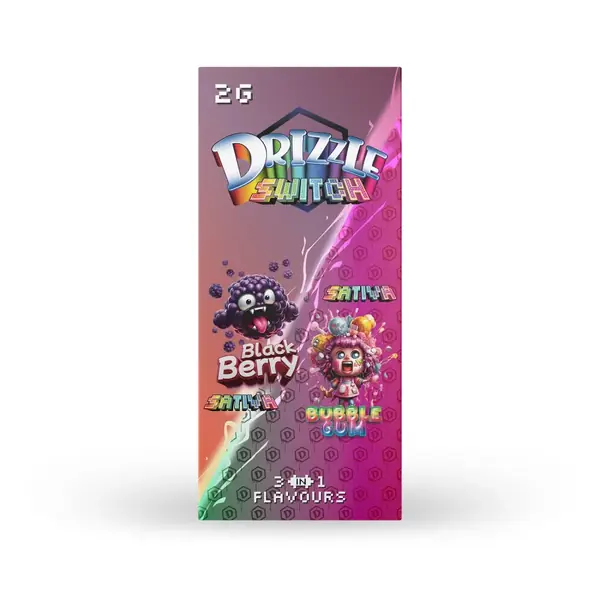 Drizzle Blackberry/Bubble Gum 2g Switch Vape