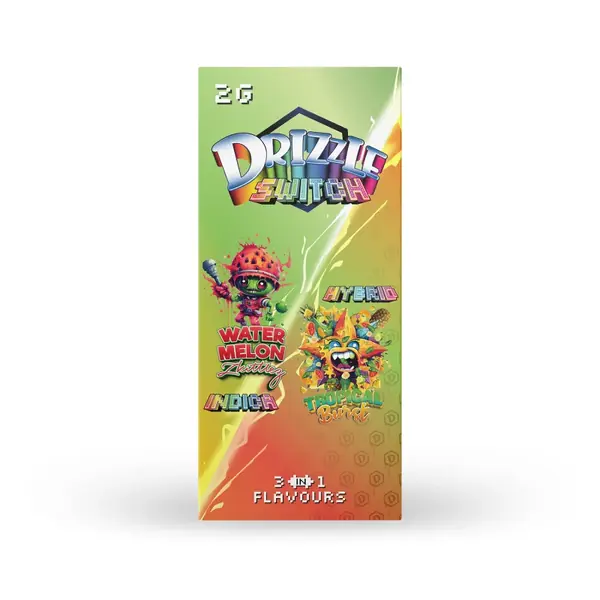 Drizzle Watermelon Zkittlez/Tropical Burst 2g Switch Vape