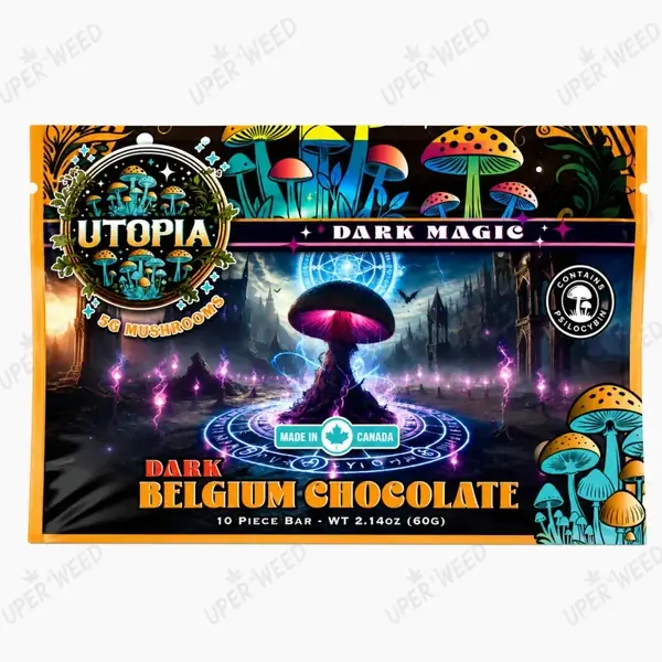 Utopia 5000mg Psilocybin Chocolate - Dark Belgium Chocolate