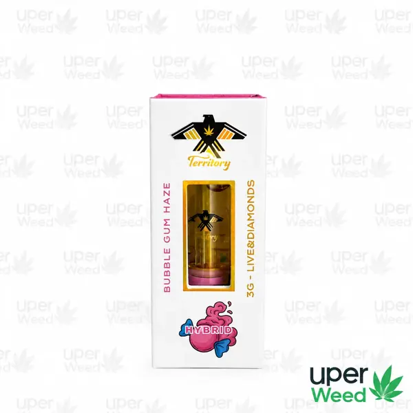 Territory 3G Cartridges | Live Diamonds Bubble Gum Haze Hybrid