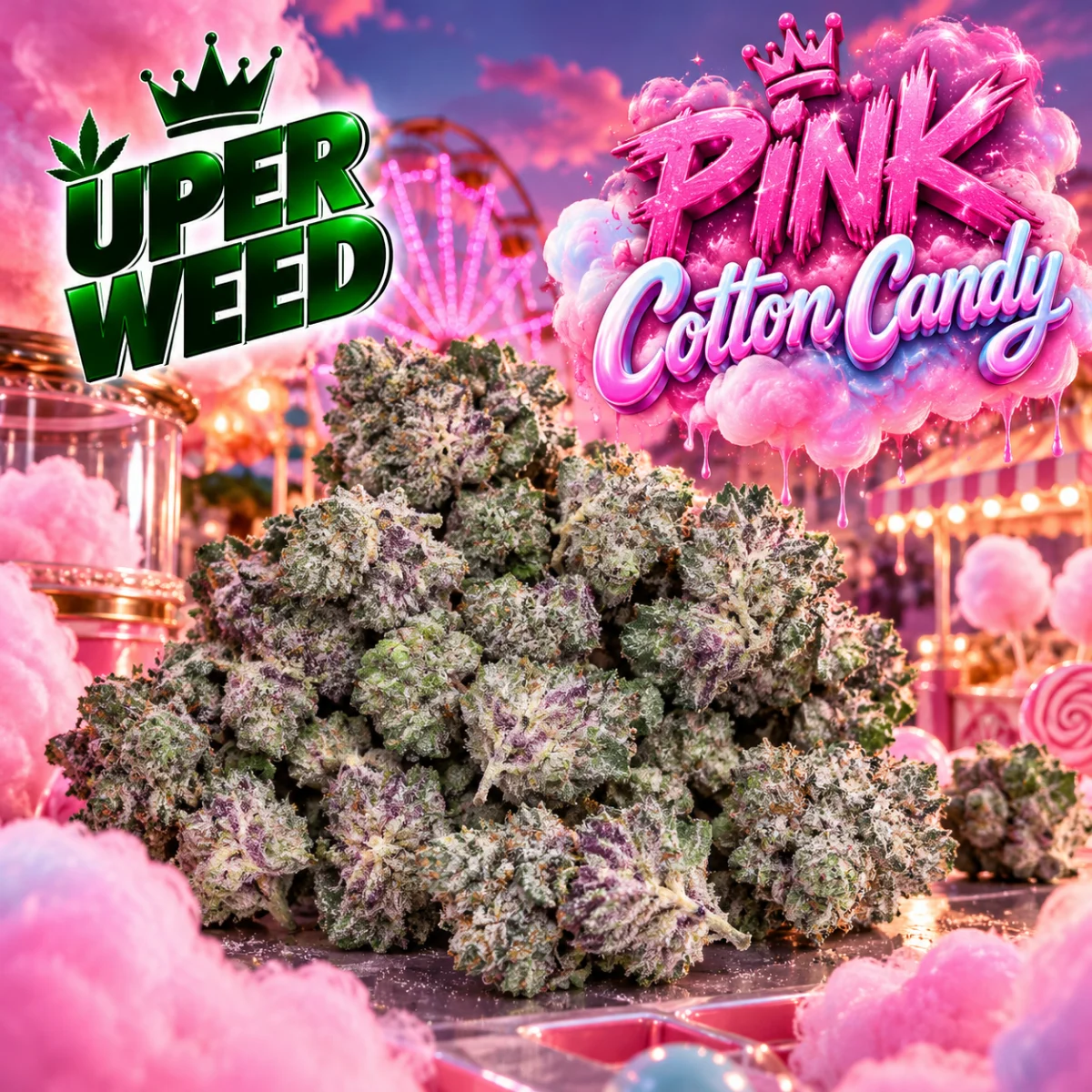 Pink Cotton Candy