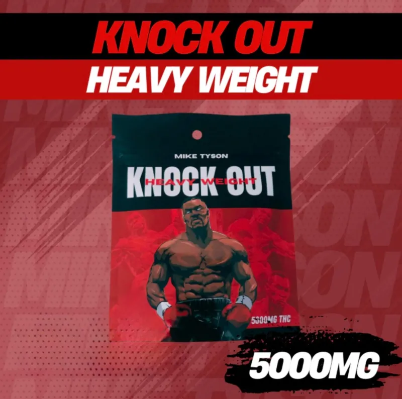 Mike Tyson KnockOut 5000mg Gummies  THC photo 1